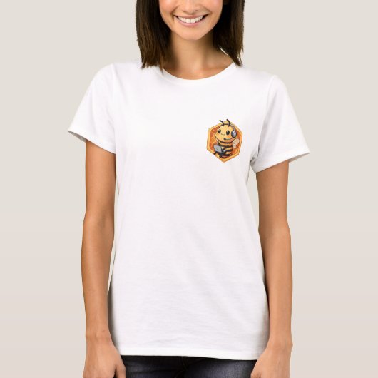T-shirt Busy Honey Bee (Devant)