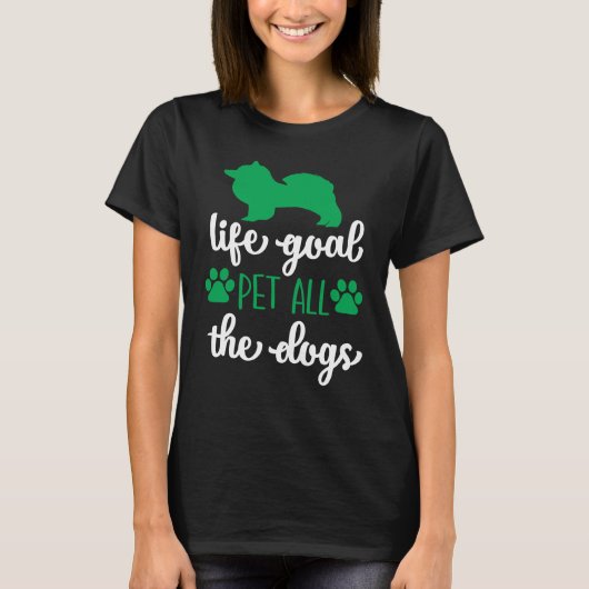 T-SHIRT BUT DE VIE PET TOUS LES CHIENS (Devant)