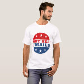T-shirt But Her Emails (Hillary Clinton) (Devant entier)