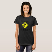 T-shirt But Officer the Sign Said Do a Burnout Funny Tunin (Devant entier)