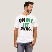 T-shirt Butin de jet (blanc) (Devant entier)