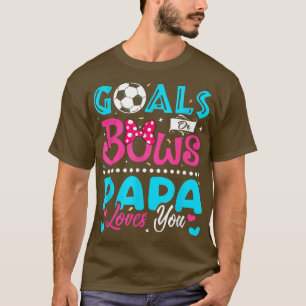 T-shirt Buts Ou Bows Funny Papa Vous Aime Genre Révéler B