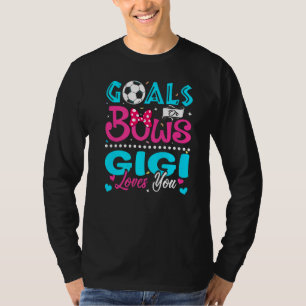 T-shirt Buts Ou Bows Gigi Vous Aime Genre Révéler Bébé