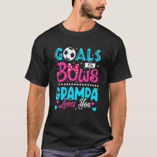 T-shirt Buts Ou Bows Grampa Vous Aime Genre Révéler Bébé
