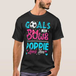 T-shirt Buts Ou Bows Poppie Vous Aime Genre Révéler Bébé