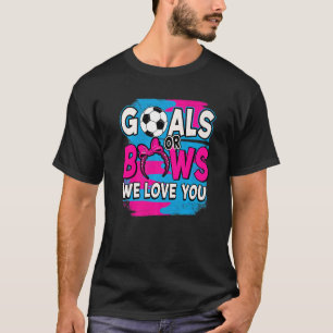 T-shirt Buts Ou Bows We Love You Gender Faire-part Part