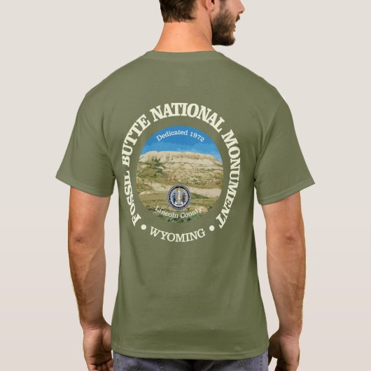 T-shirt Butte fossile (NM) (Dos)