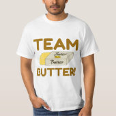 T-SHIRT BUTTER DE L'ÉQUIPE (Devant)