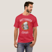 T-shirt butterbeer expert butterscotch beer (Devant entier)
