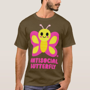 T-SHIRT BUTTERFET ANTISOCIAL