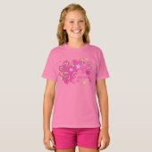 T-shirt Butterflibiscus Hibiscus Papillon Design (Devant entier)