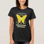 T-shirt butterflies in march we wear yellow endometriosis  (Devant)