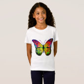T-Shirt BUTTERFLY ABSTRAIT (Devant entier)