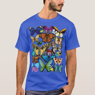 T-shirt Butterfly Collection Monarch Butte-papillon