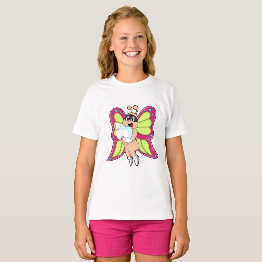 T-shirt Butterfly Dentist Teeth (Devant entier)