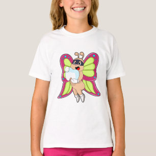 T-shirt Butterfly Dentist Teeth