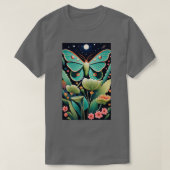 T-shirt Butterfly grunge Fairycore Aesthetic Luna Moth Mus (Design devant)