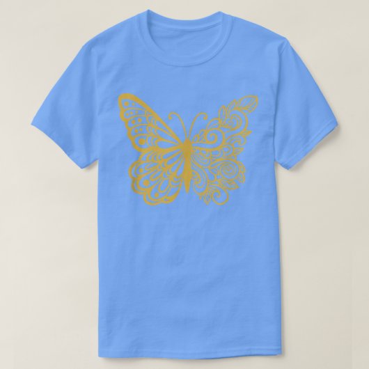 T-shirt Butterfly Grunge Fairycore Aesthetic Ornamental Go (Design devant)