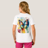 T-shirt Butterfly Ink Customizable  (Dos entier)