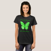 T-shirt Butterfly Iu2019m A Survivor Lyme (Devant entier)