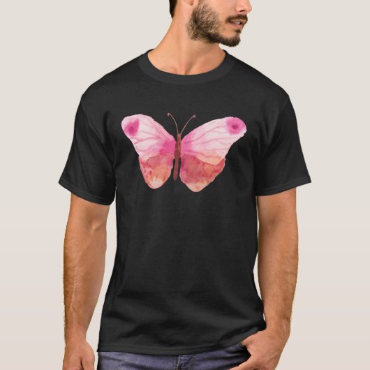 T-shirt Butterfly  Painting  Insect Colourful Summer (Devant)