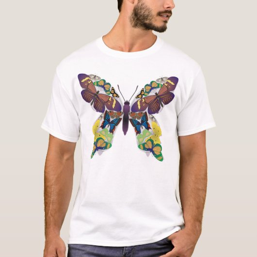 T-shirt Butterfly tee (Devant)