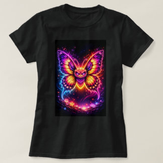 T-shirt Butterfly Tees Co. Chemise Papillon En colère 0047