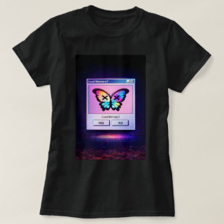 T-shirt Butterfly TEES CO. Chemise Rétro Papillon 0047880