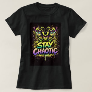 T-shirt Butterfly Tees Co. Restez chaotiques 0047754