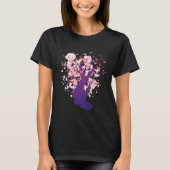 T-shirt Butterfly Tree Beautiful Butterflies Tree Nature (Devant)