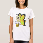 T-shirt Butterfly with Honey (Devant)