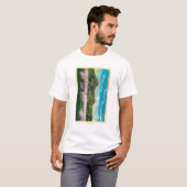 T-shirt Buttes et vergers de Sutter en fleur (Devant entier)