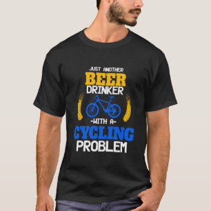 T-shirt Buveur de bière avec le problème de recyclage d'