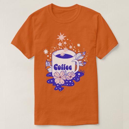 T-shirt Buveur de café (Design devant)