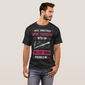 T-shirt Buveur de vin Cor anglais (Devant entier)