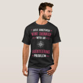 T-shirt Buveur de vin d'orientation de navigation d'Orient (Devant entier)