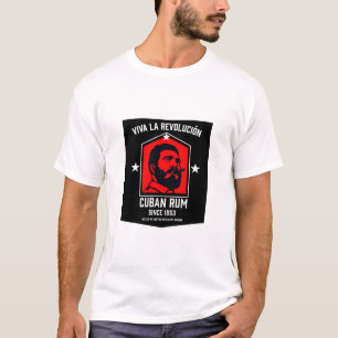 T-shirt Buveurs de rhum cubain libre Révolution