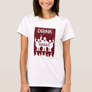 T-shirt Buveurs de vin de Shiraz