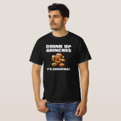 T-shirt Buvez des Grinches, c'est Noël (Devant entier)