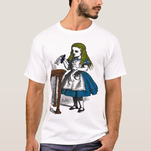 T-shirt Buvez-moi chemise (Devant)