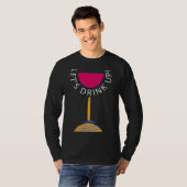 T-shirt Buvons Du Vin Rouge (Devant entier)