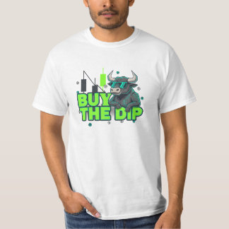 T-shirt Buy The Dip Crypto Bull