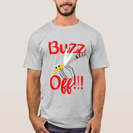 T-shirt Buzz Off (Devant)