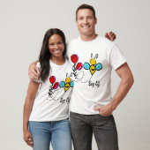 T-shirt Buzz Off - Belle Abeille Et Fleur (Unisexe)