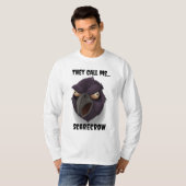 T-shirt Buzzard dans l'Halloween d'oiseaux de Blizzard (Devant entier)