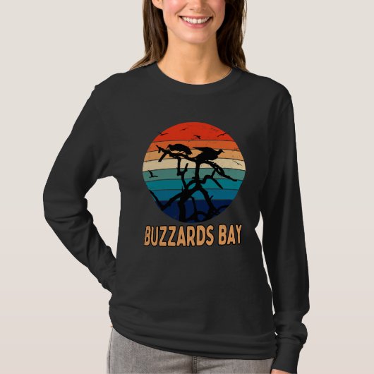 T-shirt Buzzards Bay Cape Cod Massachusetts Vacation Souve (Devant)