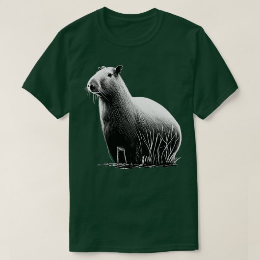 T-shirt BW Capybara 1 (Design devant)