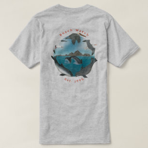 T-shirt BW T de base --De GFNMS de logo dos dessus