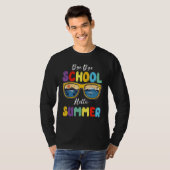 T-shirt By By School Hello Summer Happy Last Day Of School (Devant entier)