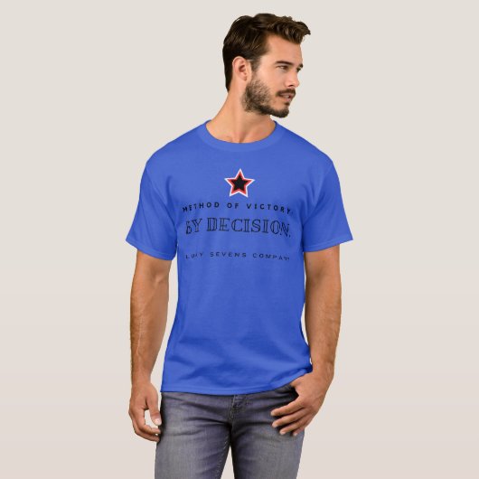T-shirt By Decision Design Method of Victory Series friend (Devant entier)